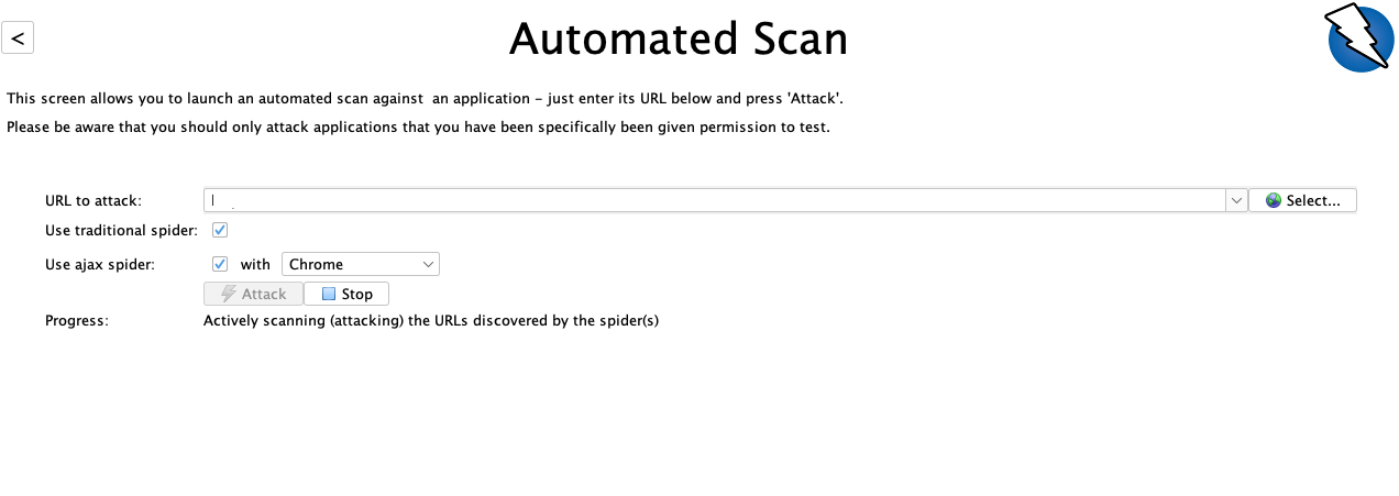 Trunc - OWASP ZAP - Interface